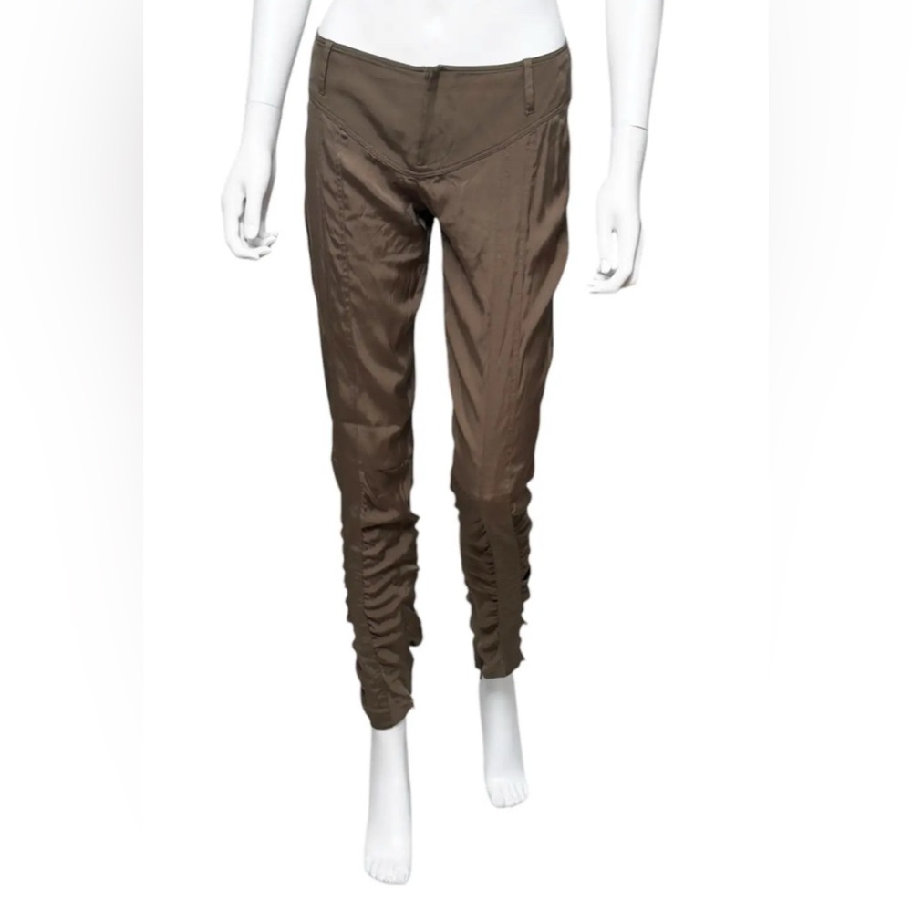 Gucci by Tom Ford S/S 2004 Silk Beige Pants